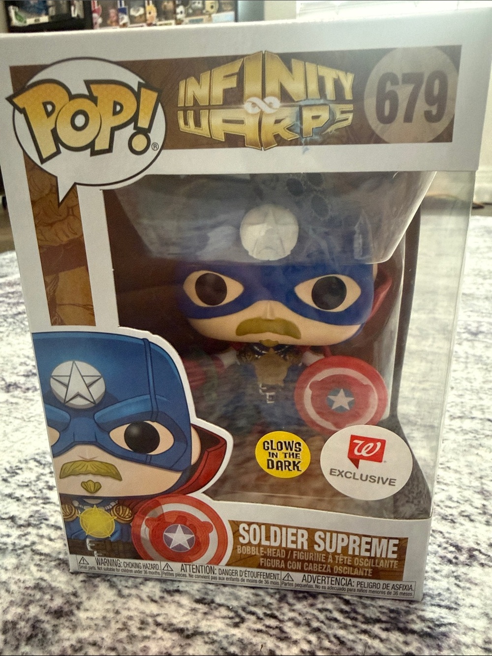 Funko Pop! Soldier Supreme - Blue, Red & Gold